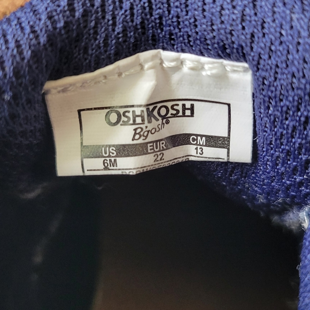 OshKosh B'gosh Toddler Size 6M Hiking Boots Doom Brown - Picture 4 of 8